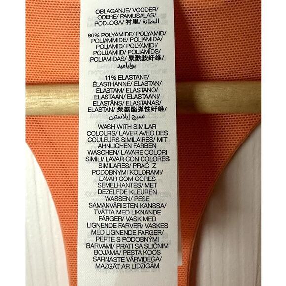 Sweaty Betty Orange Power Workout Racerback Sleeveless Dress Women's Size 8 NWOT - Picture 7 of 7